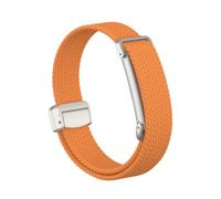 YKNIUFLY Bracelet de Montre Compatible avec Google Fitbit Air, Bracelet Tressé élastique à fermoir Magnétique, Bracelet Remplacement Nylon Réglable Unisexe.Orange