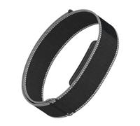 YKNIUFLY Brassard Compatible avec Garmin CIRQA Smart Band, Brassard Sport Nylon Réglable, Brassard Respirant pour Course Fitness Homme Femme.Noir Charbon