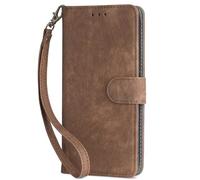 YKNIUFLY Coque Compatible avec Oukitel C51, Portefeuille à Rabat en Cuir PU avec Fente pour Carte, Support, Étui Compatible avec Oukitel C51.(Marron)