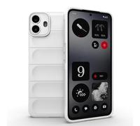YKNIUFLY Housse Compatible avec Nothing CMF Phone 1, TPU Souple, Anti-Chute, Antichoc, Étui Compatible avec Nothing CMF Phone 1.(Blanc)
