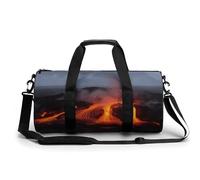 YKUDBN Kilauea Sac de sport pour homme et femme avec compartiment à chaussures, 45 cm/22,9 cm/22,9 cm, volcan Kilauea, 45 cm/22,9 cm/22,9 cm, Kilauea Volcano, 17.7in/9in/9in
