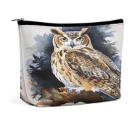 YKUDBN Trousse de maquillage, sac de maquillage portable imprimé hibou, sac de maquillage de voyage, organisateur cosmétique, sac à cosmétiques, pochette de maquillage, style 12, taille unique, Style