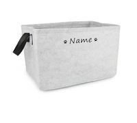 yky Panier de rangement personnalisé pour jouets pour animaux de compagnie, boîte de rangement de jouets pour chat et chien, panier à jouets personnalisé pour chien, panier à jouets pour chien