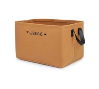yky Panier de rangement personnalisé pour jouets pour animaux de compagnie, boîte de rangement pour jouets pour chat et chien, panier à jouets personnalisé pour chien, panier à jouets pour chien
