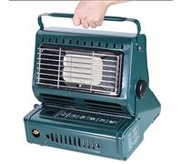 YKYR Chauffage De Gaz Portable Chauffage Extérieur Cuisinière De Chauffage 2 sur 1 Chauffage De Camping pour La Chasse À La Pêche sur Glace (Color : Green)