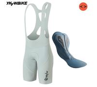 YKYW homme Interface élastique vélo sans couture cuissard court 7 heures d’équitation été respirant cuissard pantalon vélo de route Pro vêtements YPBZ1043-Italy pad