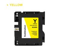 (YL) Cartouche d'encre pour SAWGRASS SG500 SG1000, 1 jeu, sans numéro de série, avec nouvelle puce de pompage et encre à sublimation Plug and Play