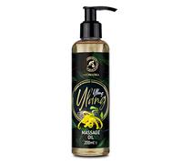 Ylang Ylang Massage 200ml - Huiles D'Amandes et Pépin de Raisin - Huiles Essentielles Naturelles Ylang-Ylang et Jasmin - Cosmétique Naturelle - Parfum Merveilleux pour Beauté