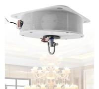 YLANMEI Système de Levage pour lustres, treuil électrique pour Le Levage de luminaires. Capacité maximale de Levage : 80 kg. Télécommande pour Le Nettoyage et l’Entretien des Lampes 40kg