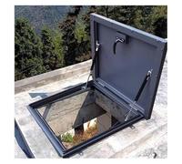 YLANMEI Trappe de Sol, étanchéité à l'air, pour Cave et puits d'inspection, Couvercle de Regard,75x75cm