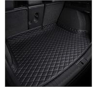 YLCHREE Voiture Tapis De Coffre pour Peugeot 208 GT Line e 208 2019-2024,Doublure De Coffre en Cuir Protection Tapis Cargaison Etanche avec Bords SuréLevéS Accessoire,A-Black
