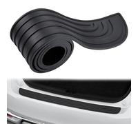 YLCYGJ Protection Pare Choc Voiture pour Cupra Formentor 2020 2021 2022 2023 2024,Autocollante Anti-Rayures Antidérapant Protection Seuil de Coffre Voiture Trim Accessoires,104cm×9cm-A/Black