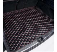 YLCYGJ Tapis Coffre Voiture pour Renault 4 (R4) E-Tech 2025 2024, Cuir Protection Coffre Voiture ImerméAbles Antidérapant Cargaison Plateau Coussinets Accessoires,B/Black and Red
