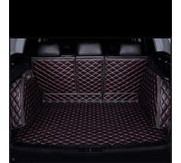 YLCYGJ Voiture Tapis Coffre pour Hyundai Tucson 2025 Speaker on The Right, Cuir Durable imperméable Antidérapant Et Anti-Usure Tapis De Coffre Tout Compris Accessoires, C/Black with Red Thread