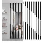 YldessmEU Room Divider Post Separation Deviders Privacy Screens Columnar Bathroom Daycare Studio Apartment Wall Partition Curtain/Partitions Rooms(10 Pcs,150cm/4.92ft)