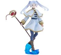 YLEAFUN Fern Frieren Figurine anime debout Figurine d'action 19 cm Personnage Modèle de décoration de bureau Objets de collection