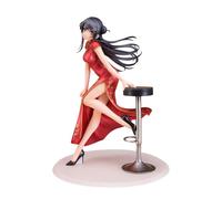 YLEAFUN Figurine d'anime Mai Modèle Statue Anime 22 cm Cheongsam Style Mai Figurine Modèle Décoration de Bureau Ornements Cadeaux d'anniversaire pour amis