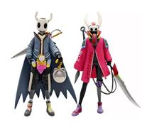 YLEAFUN Jeu d'anime Hollow Silksong Figurine Hollow Type1 & Hornet-can Modèle PVC Style mécanique Debout Modèle Statue 16 cm