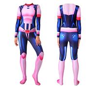 YLEAFUN Midoriya Izuku/Todoroki Shouto Costume de cosplay de Noël, figurine d'anime Asui Tsuyu, costume de combat Uraraka Ochako Halloween Dress Up