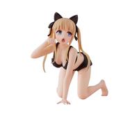 YLEAFUN Sawamura Spencer Eriri Figurine Anime Original Character Statue Chat Homewear Style Fille Figurines Modèle Cadeaux Objets de collection Ornement de bureau 10 cm