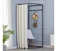 YLFFFZXK Cabine d'essayage de Magasin de vêtements, vestiaire Portable, utilisé dans Les centres commerciaux et Les Bureaux, Dressing pour la Protection de la Vie privée et séparateur de pièce, avec