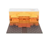 YLFODTLUG Bloc-notes 3D, bloc-notes adhésif 3D, décorations de bureau, porte-stylos et plans quotidiens peuvent servir de décoration élégante pour votre lieu de travail ou bureau à domicile