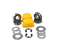 YLHMG 1 jeu de bagues roulement roue avant commutateur, Kit Conversion remplacement, for John Deere, for pièces tondeuse à gazon Kit de roues pour tondeuse à gazon