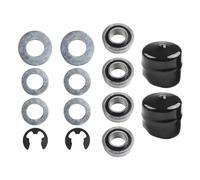 YLHMG 1 jeu de douilles roue avant vers kits Conversion roulements remplacement, for Husqvarna, ensembles pièces tondeuse à gazon 532009040 9040H Kit de roues pour tondeuse à gazon