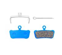 YLHMG for SRAM, for Avid X0 Trail, for SRAM, for Guide R RS RSC VTT Frein à Disque de vélo de Montagne, 4 Paires de Plaquettes de Frein de vélo Plaquettes de Frein pour vélo(Blue)