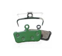 YLHMG for SRAM, for Avid X0 Trail, for SRAM, for Guide R RS RSC VTT Frein à Disque de vélo de Montagne, 4 Paires de Plaquettes de Frein de vélo Plaquettes de Frein pour vélo(Green)