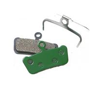 YLHMG for SRAM for Avid X0 Trail, for SRAM Guide R RS RSC VTT pièces de Frein à Disque de vélo de Montagne, 4 Paires de Plaquettes de Frein à Disque de vélo Vertes Plaquettes de Frein pour vélo