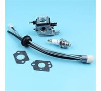 YLHMG Kit de bougie d'allumage filtre conduite carburant carburateur Mantis Tiller 7222, for Echo, 12520013123 motoculteurs remplacement #, for Zama, C1U-K54A Kit de réparation de carburateur