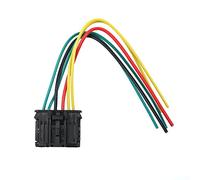 YLHMG Résistance de chauffage moteur ventilateur voiture, for citroën, Xsara Picasso, for Peugeot, 206 307 6441AL 6441AP Résistance de ventilateur de climatisation automob(Grey)