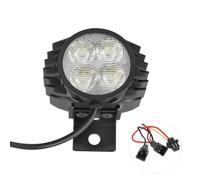 YLHMG Trottinette 10 Pouces, for Kugoo, for Kukirin, for M4/m4 Pro Phare à klaxon 2 en 1 Haute luminosité, for 00011 Remplacement des phares de Scooter