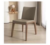 YLHMNE Chaises de Cuisine rembourrées épaisses 1 Chaise De Salle À Manger Moderne Et Minimaliste avec Cadre en Bois Massif, Meuble Cuisine D'intérieur(Deep Khaki)