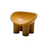 YLHMNE Chaises de Cuisine rembourrées épaisses Chaise de Jambe d'éléphant Repose-Pieds Tabouret Maison d'extérieur(Yellow Stool)