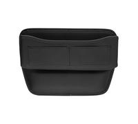 YLINNB Boîte de Rangement Espace de Siège de Voiture pour Jaguar E-Pace/F-Pace/F-Type/I-Pace/S-Type/X-Type/XE/XF/XJ/XK, Poche de Console de Siège Avant en Cuir PU Interieur Accessoire,Black