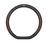 YLINNB Couvre Volant Voiture pour Bentley Continental GT/Continental GTC/Flying Spur/Bentayga, Couvre Protégé Volant Antidérapant Protecteur Prise en Main Confortable Aménagements Intérieurs