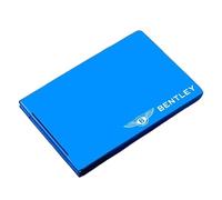 YLINNB Porte Permis de Conduire Carte pour Bentley Continental GT/Continental GTC/Flying Spur/Bentayga, Porte-Cartes de Crédit Etui à Cartes Bancaires Portefeuille de Poche Mince,Blue