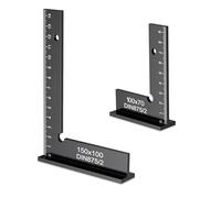 Ylinwtech Equerre Menuisier, Fausse Equerre Aluminium Precision 90° | Aluminium Léger, Tracé et Mesure de Précision, Pour Menuiserie et Charpente, Usage Professionnel et Laboratoire