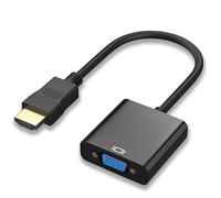 YLK Adaptateur HDMI à VGA, 1080p 60Hz HDMI à VGA Conventeur pour PC, Ordinateur Portable, HDTV, Projecteur, Ordinateur, Xbox, Moniter