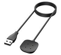 YLK Chargeur compatible avec Fitbit Versa 3/Sense/Versa 4/Sense 2, Chargeur magnétique, câble de charge USB de rechange pour Fitbit Sense 2/Sense