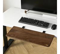 YLLFFLL Extension de Rebord de Fenêtre Pince De 20 À 25 Cm De Large sur L'étagère De Plaque D'extension De Bord De Bureau, Rallonge De Bureau pour Plantes(Brown,31 2/5 x 7 4/5in (80x20cm))