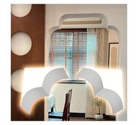 YLLFFLL Kit D'arche De Porte 2 Pièces pour Cloison Sèche pour Espaces De Vie, Kits De Chemin D'arche Personnalisables À Peindre, Ajoutez Facilement des Coins Chinois(35x35x22cm)