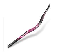 YLME Guidon VTT, Guidon VTT en Forme D'hirondelle 31.8 X 720/780 Mm. Guidon VTT Colonne Montante De Guidon De Vélo en Alliage D'aluminium, pour VTT BMX,Rose,780MM