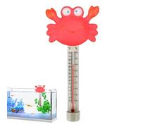 Ylnailky Capteur de Température de Piscine - Sonde à Animaux Cartoon avec Corde,Accessoire Flottant pour Spa Piscine Bain Poisson Thermes