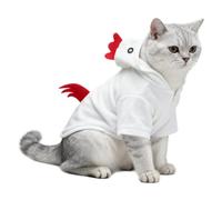 Ylnailky Costume Halloween pour Petit Chien - Tenue Amusante pour Fête Halloween - Sweat À Capuche Déguisement Animal pour Animaux,pour Voyage Photoshoot Jeu Rôle Anniversaire Fête