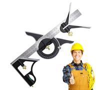 Ylnailky Équerre À Angle Droit, Grande Précision, Règle D'Angle, Outil Multifonctionnel pour les Projets d'Ingénierie, de Charpenterie et de Menuiserie