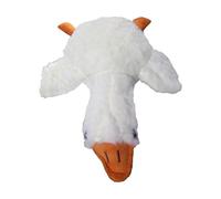 Ylnailky Jouet À Mâcher pour Chiot | Divertissement des Animaux Qui S'ennuient,Jouet À Mâcher pour Chien en Forme De Canard Blanc,pour Extérieur Intérieur Balcon Cour Jardin Camping Entraînement