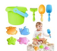 Ylnailky Jouets de Plage pour - Jouets de Sable de Plage pour ,Château à Construire Coloré avec Moules, Seau et Pelles pour , Ados, Filles et Garçons